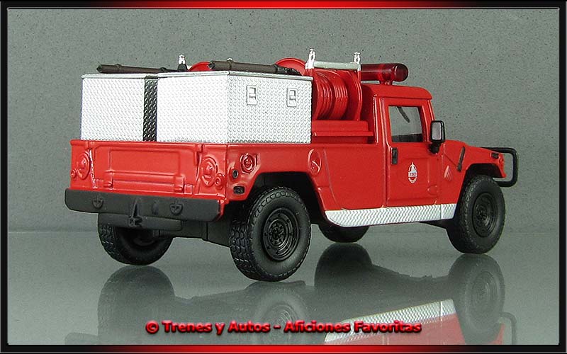 Hummer H1 Forest Fire