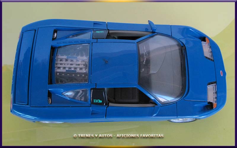 Bugatti EB 110 C3B - Bburago 1/18