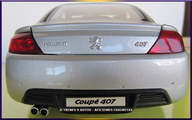 Peugeot 407 Coupé - Norev 1/18