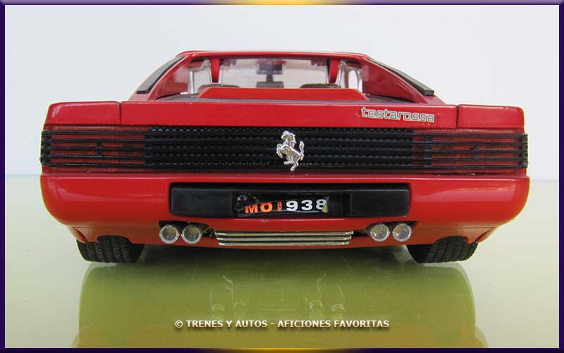 Ferrari Testarossa - Bburago 1/18