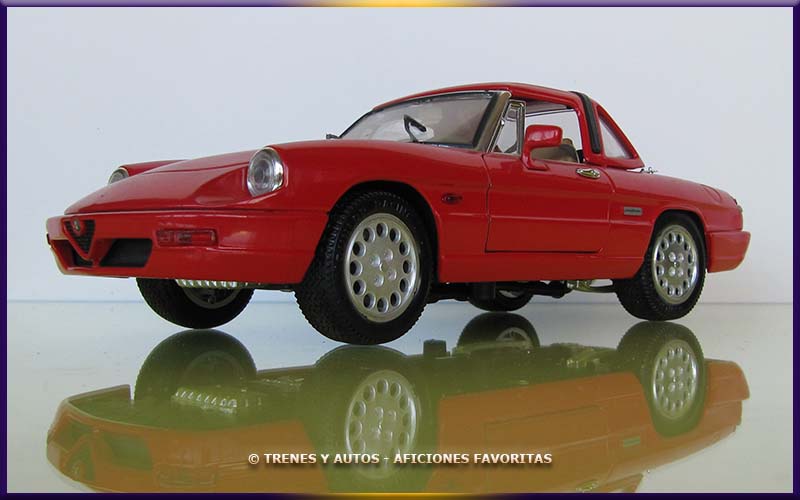 Alfa Romeo Spider - Jouef Evolution 1/18