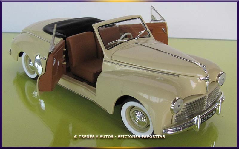 Peugeot 203 Cabriolet - Solido 1/18