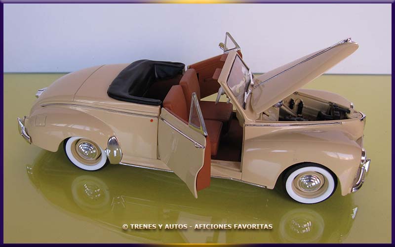 Peugeot 203 Cabriolet - Solido 1/18