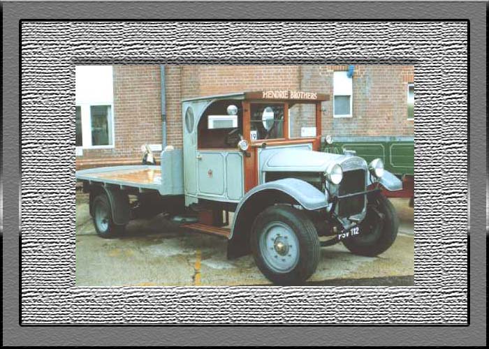 Thornycroft A2/FB4 Van - Año 1929