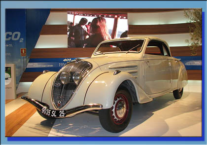 Peugeot 402 Eclipse Convertible - Año 1937
