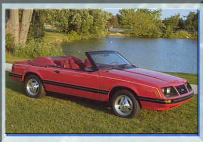 Ford Mustang Convertible - Año 1983