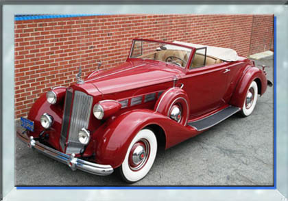 Packard Súper 8 Convertible Coupé - Año 1937
