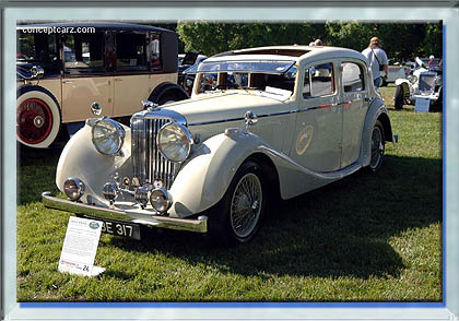 Jaguar SS 2.5 Saloon - Año 1939