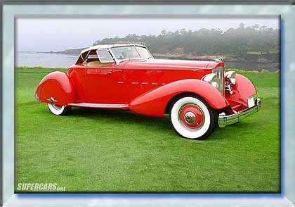 Packard V12 Le Baron Speedster - Año 1934