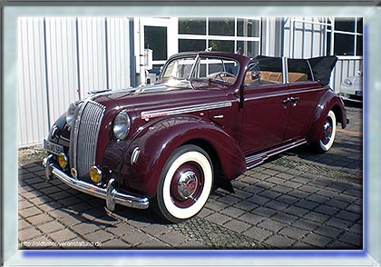 Opel Admiral Cabriolet - Año 1938