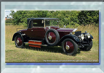 Rolls Royce Silver Ghost Doctor Coupé - Año 1920