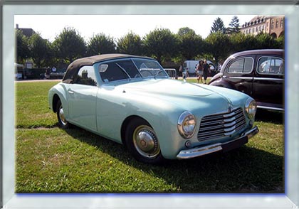 Simca 8 Sport Cabrio - Año 1951