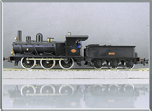 Locomotora vapor con ténder 030 - Renfe