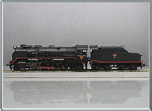 Locomotora vapor Mikado 141F - Renfe