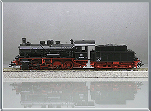 Locomotora vapor con ténder BR 55 - DB