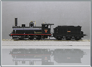 Locomotora vapor ténder 030-2264 - Renfe