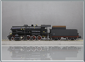 Locomotora vapor GR-741 - FS