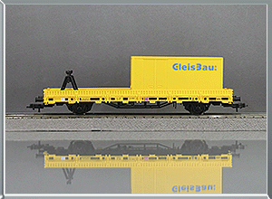 Vagón plataforma Tipo Kls soporte para MFS 100 - DB