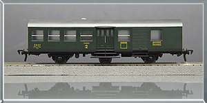 Coche pasajeros y furgón Tipo B4Dtm-57934 - SNCF