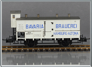 Vagón cerrado con garita Tipo G10 Cervecería  Bavaria - KPEV