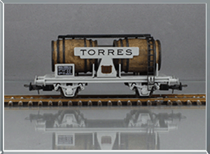 Vagón cuba Serie PR Torres - Renfe