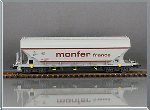 Vagón tolva Tipo Uacs Monfer-France - Renfe