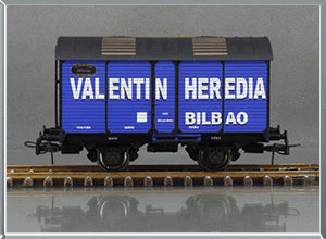 Vagón transporte vino Valentín Heredia - Norte