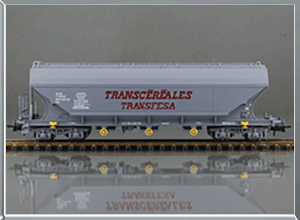 Vagón tolva Tipo Uas Transcereales-Transfesa - Renfe