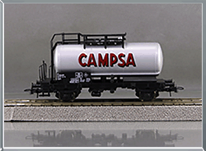 Vagón cisterna Tipo Zgkk Campsa - Renfe