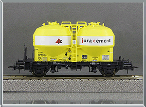 Vagón silo Tipo Ucs Jura Cement - SBB
