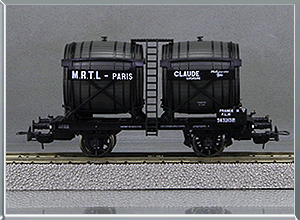 Vagón foudre bicuba M R T L - París - SNCF