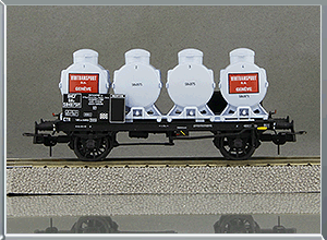Vagón portacontenedores cisterna Vintransport - SNCF