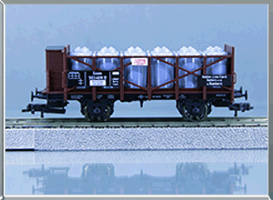 Vagón contenedores ácidos Gelantine Hamborn - KPEV