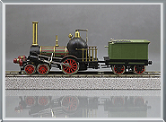 Locomotora vapor Prusia - Berlín Potsdam