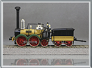 Locomotora vapor Sajonia - KSSEB