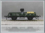 Vagón abierto soporte pluma grúa Tipo X05 - DB