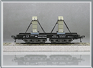 Vagón plataforma Tipo Bww contrapesos grúa - DB 
