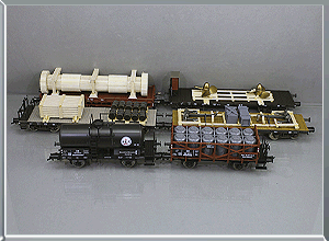 Set 1º tren militar locomotora vapor BR 81 (Complemento del set 1)- DB
