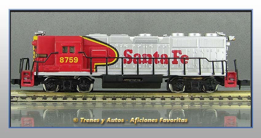 Locomotora diésel GP-50 "Santa Fe"
