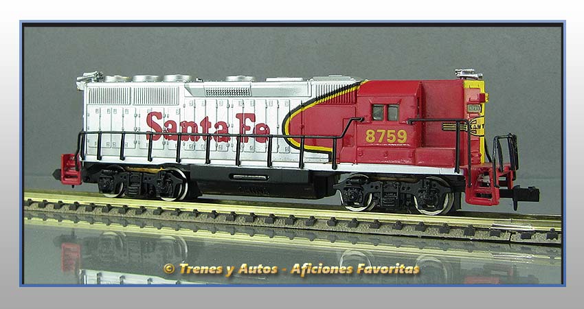 Locomotora diésel GP-50 "Santa Fe"