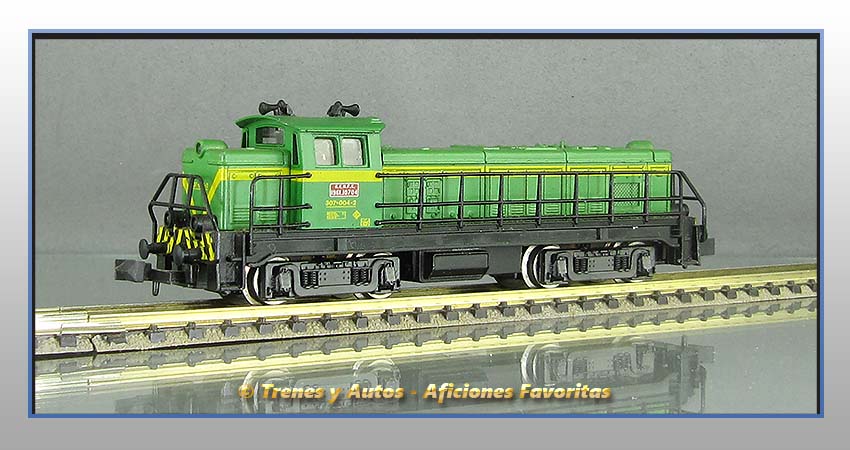 Locomotora diésel BR-307 RENFE