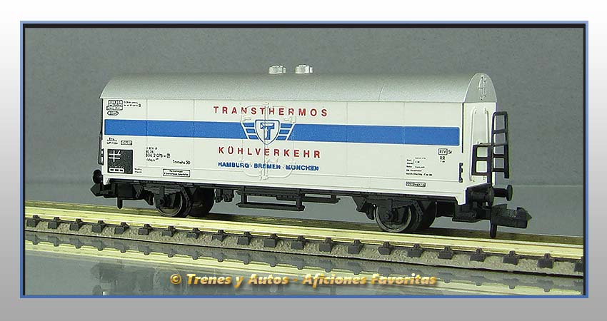 Vagón refrigerado "Kühlverkehr" Tipo Ichqrs-277 DB