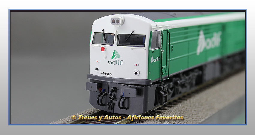 Locomotora diésel Serie 321 - Adif-Renfe