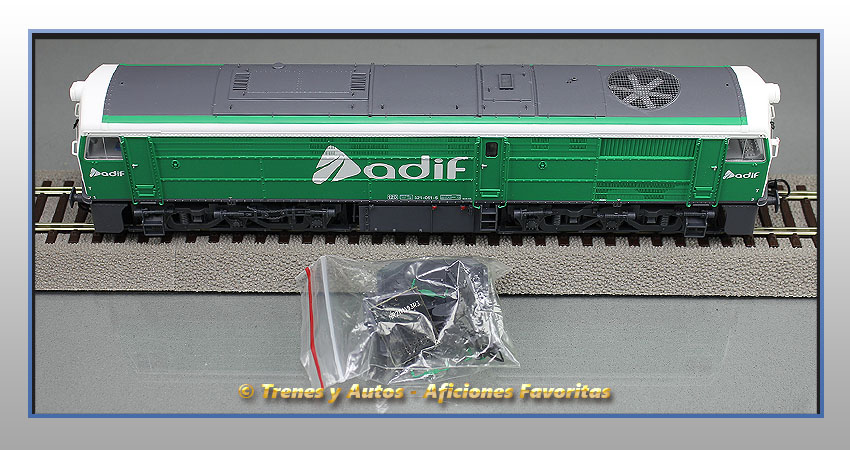 Locomotora diésel Serie 321 - Adif-Renfe (Complementos)