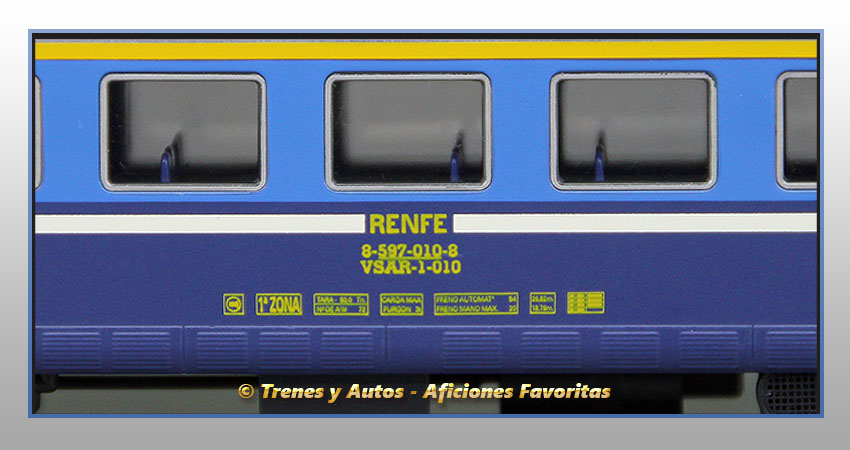 Automotor diésel 597 TER 9710 - Renfe (Coche remolque)
