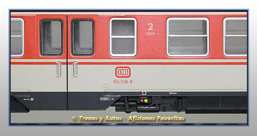 Automotor Serie 614 y coche intermedio Serie 914 - DB (Coche motor)