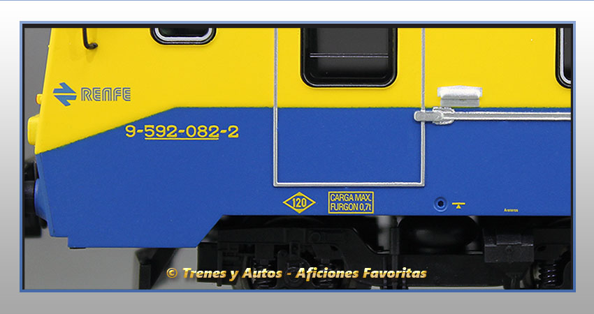 Automotor diésel Serie 592 "Cercanías" - Renfe
