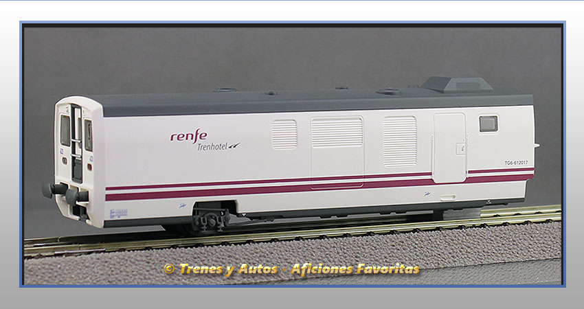 Tren hotel talgo "Renfe Operadora" Furgón generador - Renfe