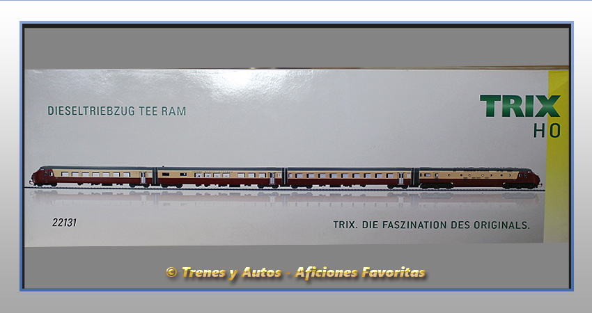 Tren automotor diésel eléctrico RAm TEE 502 - SBB-CFF