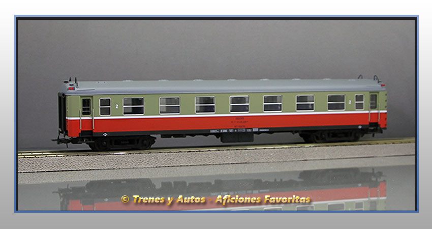 Coche pasajeros Serie 6000 "Luky" B7-6236 - Renfe